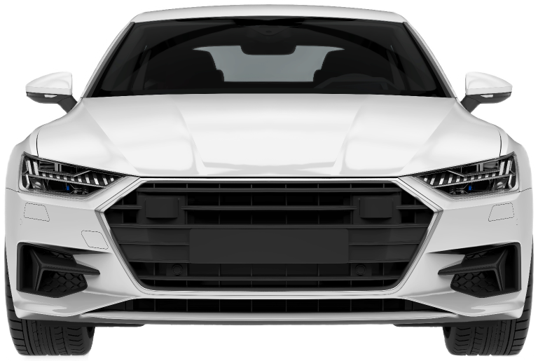 תמונת המחשה רכב לבן דף הבית