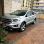 פורד אדג' כסופה 2018 חזית שמאל